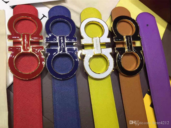 2018 105-125CM Fashion designer belts 03luxury belts for men big buckle belt top fashion mens leather belts wholesale free shipping With Box