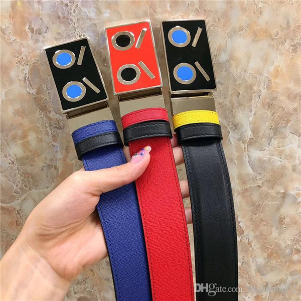 Brand Belt Hot sale Fashion Leather men belt Designer Luxury Famous Brand High quality buckle men Belts for business men