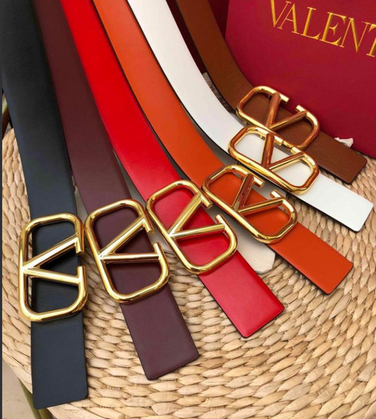 2019 women designer belt Womens luxury belt buckle for woman fashion womens leather belts for women With Box