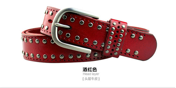 2019 Hot sale belt New Famous Cowskin Belt Smooth Buckle Women High Quality Leather Designer Belts For woman