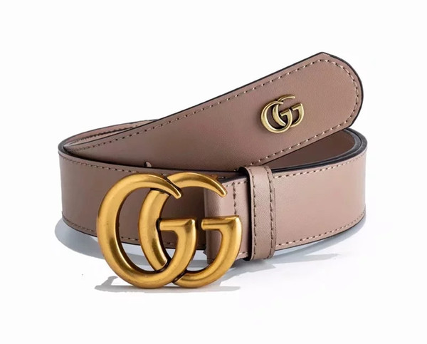 2019 Design Men Belt Fashion Belt Women Leather Belt More Color Buckle and Leather Good Quality