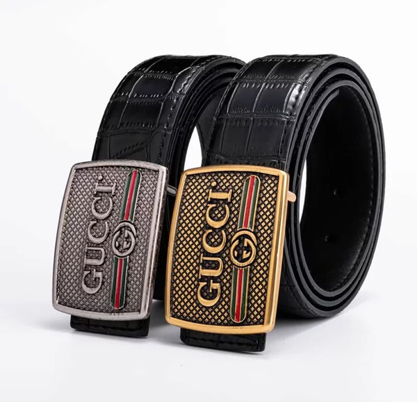 High quality men's genuine leather belt designer belts men luxury strap male belts for men fashion vintage pin buckle for jeans