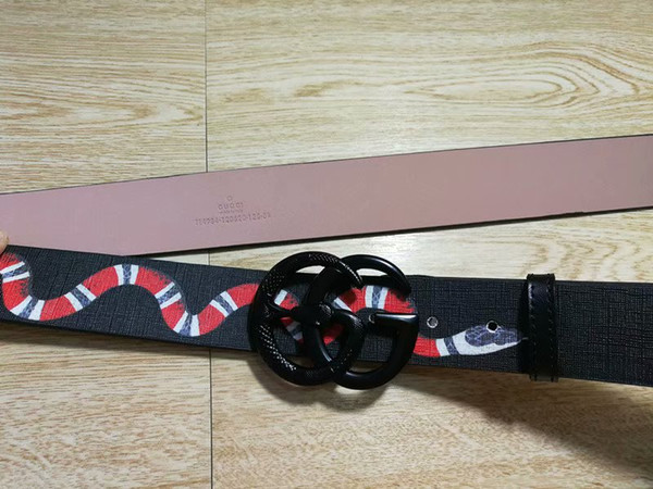 2019belt Brand designer belt mens senior tiger head belts new fashion luxury belt casual cowhide belts for men women waist belts men leather