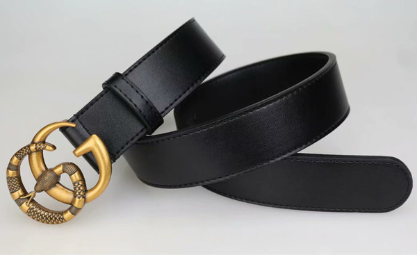 2018 with good big buckle men and women belts High quality belts designer genuine leather belt for men women belts