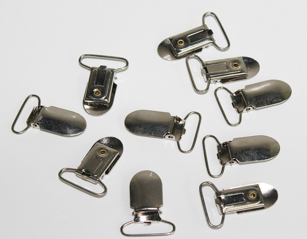 Suspender Clips para Calças de Vestuário Clipe prático clip Cinto suspensório clips 100 pcs/lot U forma 39*25mm