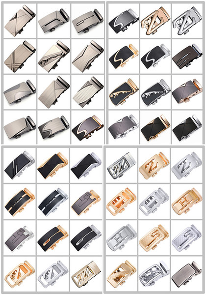 100PCS LJJH1283 Hot sales 78 color design business leisure alloy automatic buckle metal buckle men belt buckle