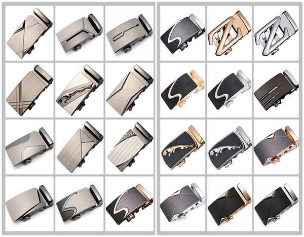 20PCS LJJH1283 Hot sales 78 color design business leisure alloy automatic buckle metal buckle men belt buckle