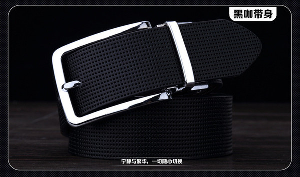 2020 Real High Quality Men Belt steel buckle Cowboy leather Belts Luxury Brand Designer Belts genuine leather strap belt with box