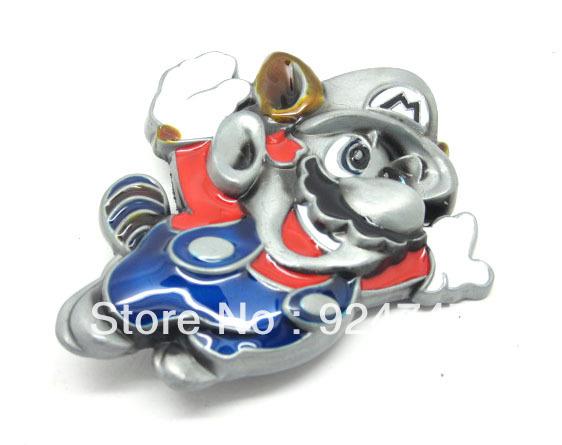 Super Mario super game from nitendo Belt Buckle