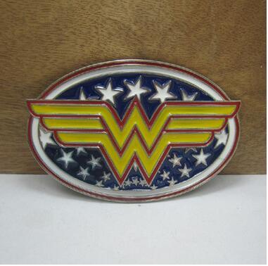 In stock new 4cm width wonder woman super hero blet buckle fashion accessories Belts Accessories zinc alloy 3 pcs/lot hot sale free shipping