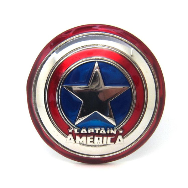 Marvel Comics CAPTAIN AMERICA Shield With Words Belt Buckle