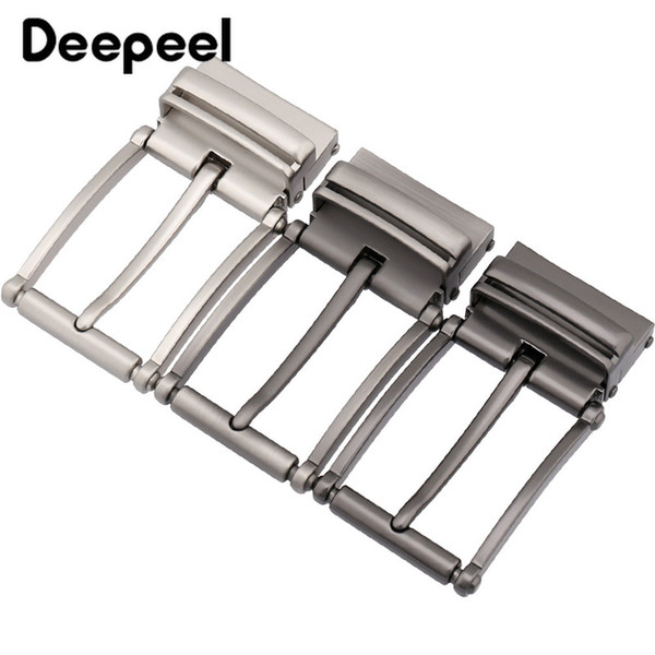 Deepeel Fashion Belt Buckles Metal Pin Buckle for Belt 33-34mm Men Belt Head Boucle Ceinture DIY Leather Craft KY968