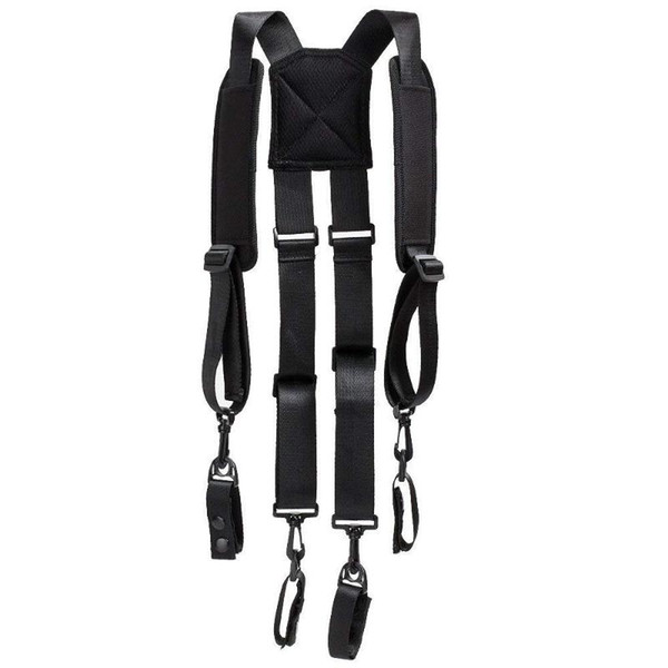 H-harness Duty Belt Suspender Padded Tool Belt Suspender With 4 Loop Attachment