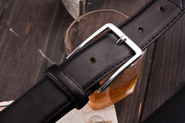 Luxury genuine leather belt men vintage leather belts men's jeans strap black color wide strapping waistband brown thong 110cm