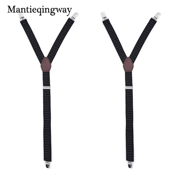 Mantieqingway Mens Shirt Stays Garter Holders Adjustable Elastic Straps Black Stirrup Style Suspenders Socks Garters Belts