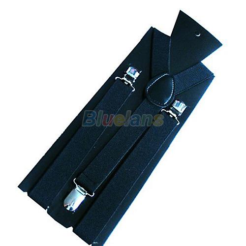 New Fashion 1PC New Mens Womens Unisex Clip-on Suspenders Elastic Y-Shape Adjustable Braces Colorful 0J6G 7T62