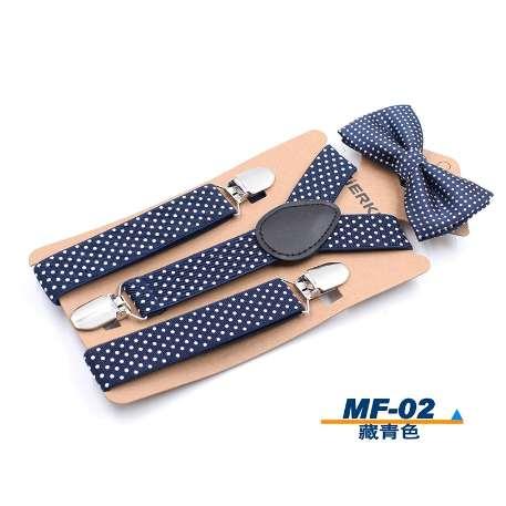 Elastic Boys Suspender Bowties Set bretelle bambino Wedding Bowties Suspenders Baby Kids Polka Dots Bow Ties braces kids