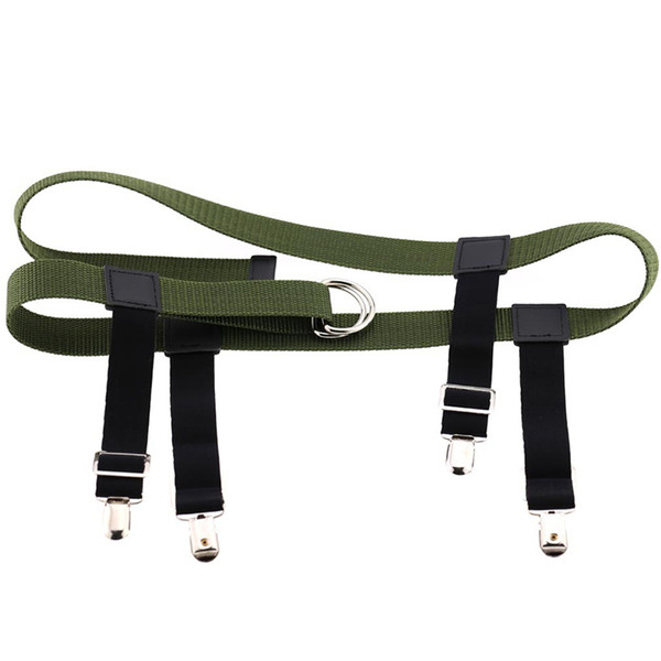 Fashion Personality Exaggerated Men And Women Sexy Binding Products Sling Garter Street Smashed Bar Elastic Belt Pants Clip