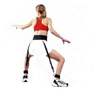 Leg Bouncing Training Equipment Boxing Resistance Rally Rope Fitness Bounce Pull Rope