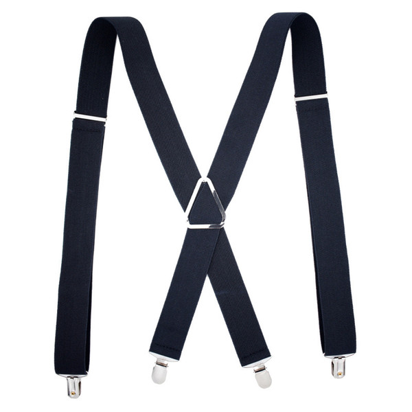 New Arrival Fashion Man's Suspenders Solid Color Suspenders For Gentleman Casule Adjustable Suspenders With Free size