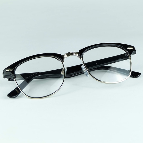 The Classical Half Full Metal Rim Optical Frame Movie Stars Favourite Eyewear No Brand No Logo