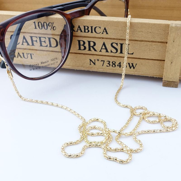 3 Color New Eyewear Reading Glasses Spectacles Sunglasses Eyeglasses Chains Holder Neck Cord Metal Strap Chain