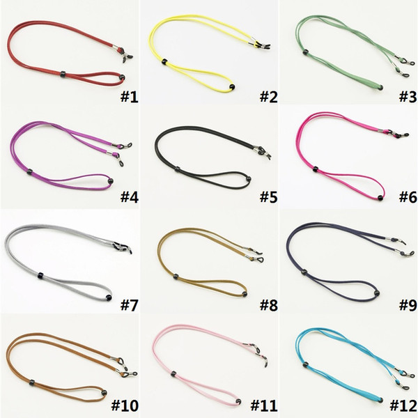 Hot Eyeglasses Rope Eyeglasses Hanging Chain Anti Slip Eyeglasses Rope Can Be Fixed 12 Colors Optional D0524