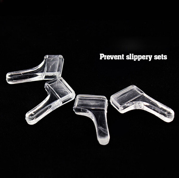 100 pair High quality eyeglass eyewear glasses Anti Slip silicone ear hook temple tip holder glasses accessories soft