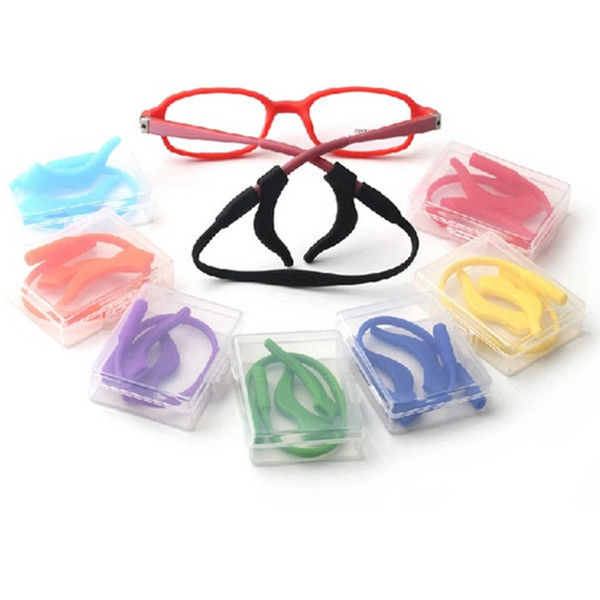 Top Elegent Cord Silicone Head Band Strap Glasses Safety Band Strap Retainer Sports Holder Chain