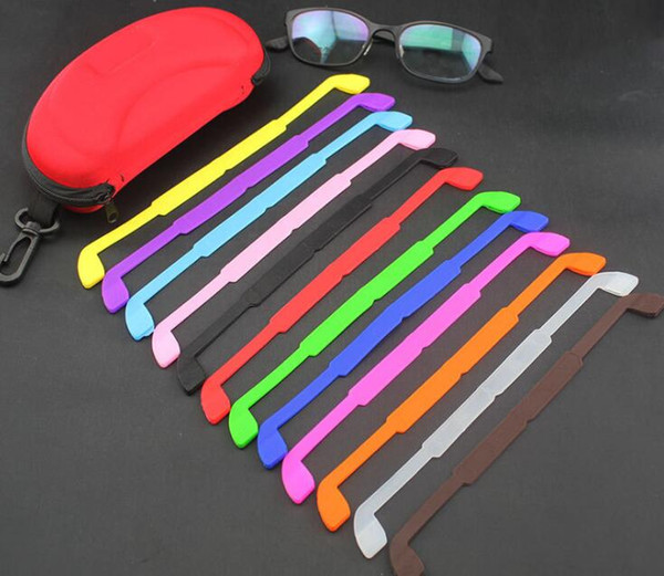 Super Soft Silicone Elastic Glasses Antiskid Rope Eyeglasses Rope Cord Chain Holder Sports Glasses Band Eyeglass Band 40Pcs/Lot FreeShipping