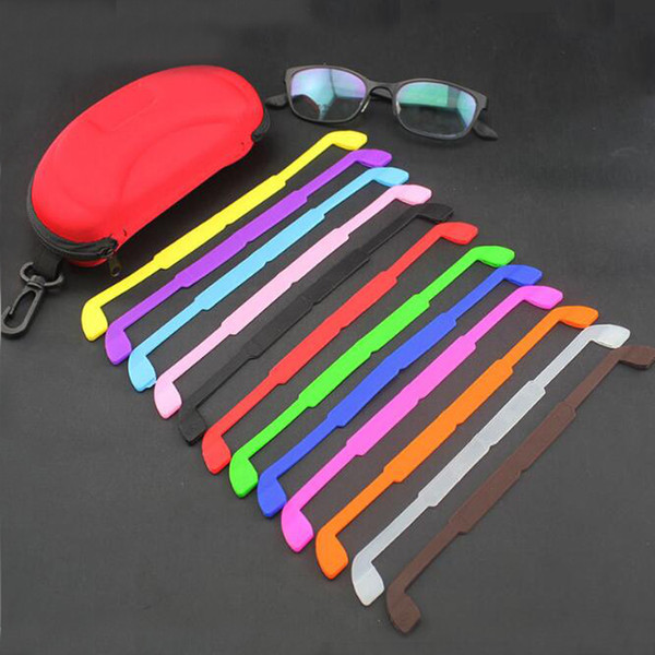 12 Colors (Mix order) Adult Elastic lanyard Eyewear Eyeglasses chains candy colors anti-skid glasses rope accessories