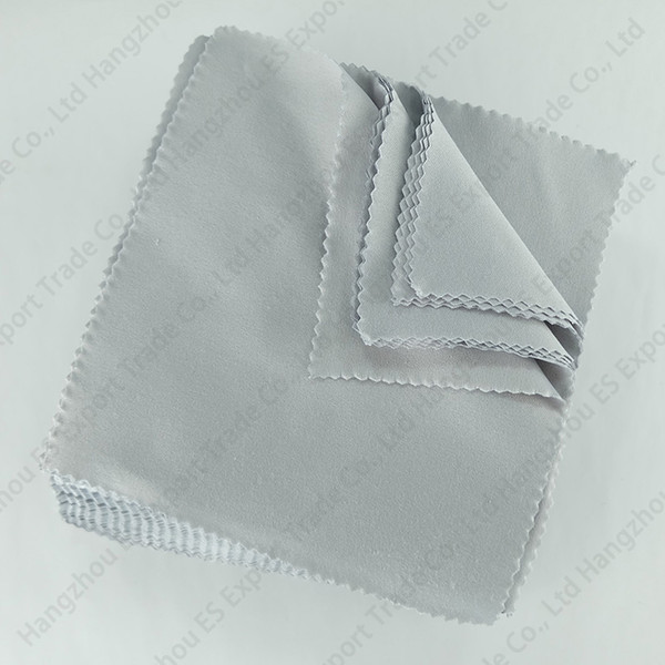 Light Grey Cleaning Cloth Eyeglasses Accessories Eyewear Cloth Soft Material Fiber Lens Cloth 100Pcs/Lot 140x140 CM Free Shipment