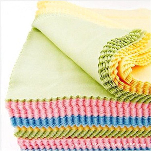 Microfiber Cleaning Cloth 16*15 Dust Wash Glass Detailing Auto Detailing Glasses Lcd Led Tv Cleaning Cloth