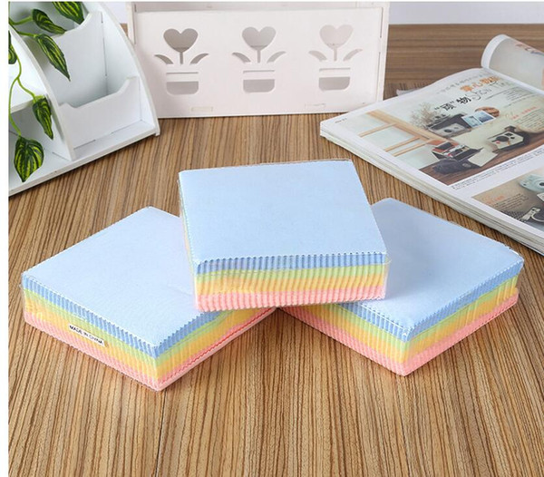 13x13cm Limpeza Hand Towel Microfiber Cleaning Cloth for Lcd Screen Tablet Phone Computer Laptop Glasses Lens Eyeglasses Wipes Clean clothes