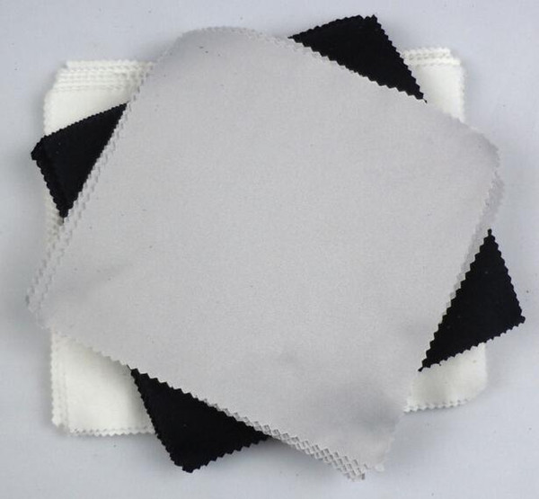 HOT SALE-14cm*14cm Lens Clothes Microfiber Glasses Cleaning Cloth Black Square sun glasses Eyewear & Accessories