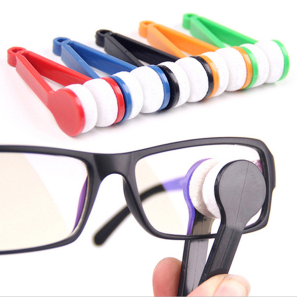 2017 Best Selling Lens Microfibre Cleaner Glasses Spectacles Essential Eyeglasses Cleaning Cloth Tool