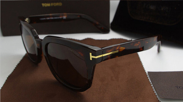 Hot sale Fashion Tom Brand Designer Ford Sunglasses Mens Womens Acetate TF 211 Sun glasses UV400 Oculos masculino Male