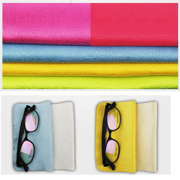 Wholesale Eyewear glasses Lens Clothes Eyewear & Accessories 100pcs a lot 15*18CM Glasses Lens Polyester acrylic blended jewelry Clothes