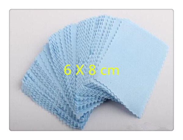 Cleaning Cloth 6*8cm gsm Zigzag Microfiber Cleaning Cloth for Glasses LCD LED Tablet Phones Laptop Eyeglasses Wipes Dust Washing Cloth