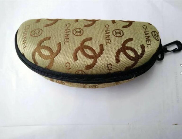 Waterproof sunglasses case sun glasses case brand Snake Skin Luxury Soft leather glasses box eyewear accessories