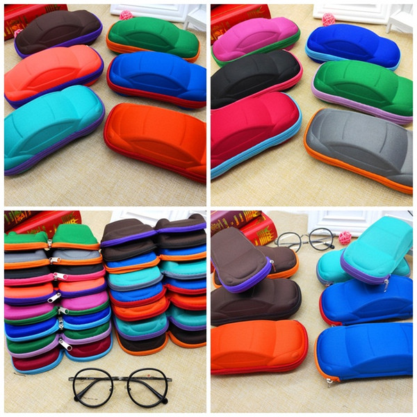 Cartoon Car Bardian Glasses Case Eco Friendly Anti Wear Candy Color Sunglasses Box Men And Women Universal Portable 1 6xx I1