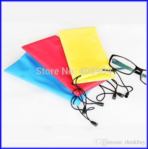 Colourful Sunglasses Case Waterproof Soft Eyeglass Bag Mobile Phone MP4 Protective Bags 1000PCS 1209#09