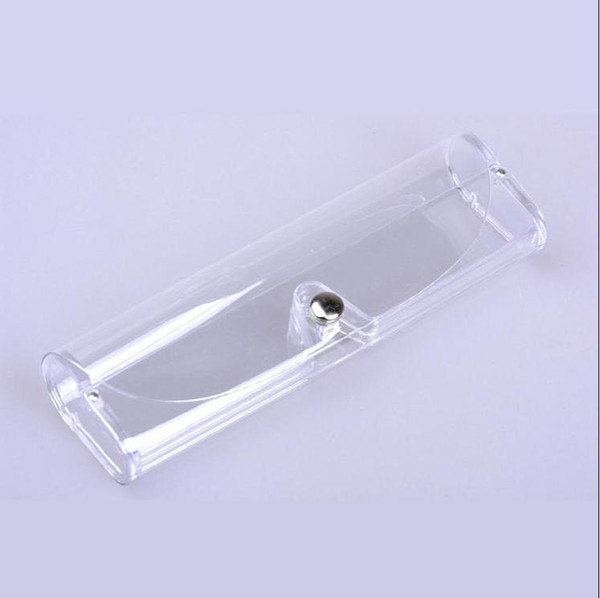 transparent plastic Fashion Eyewear Accessories Sunglasses Cases Bags Waterproof glasses bag Wholesale for Reading glasses Small glasses