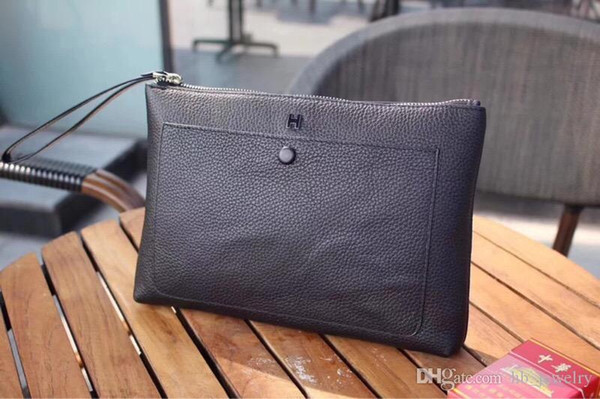 Popular fashion brand H23365 wallet handbag Leather cowhide for men Design Business Casual Lovers gift Luxury bag With BOX