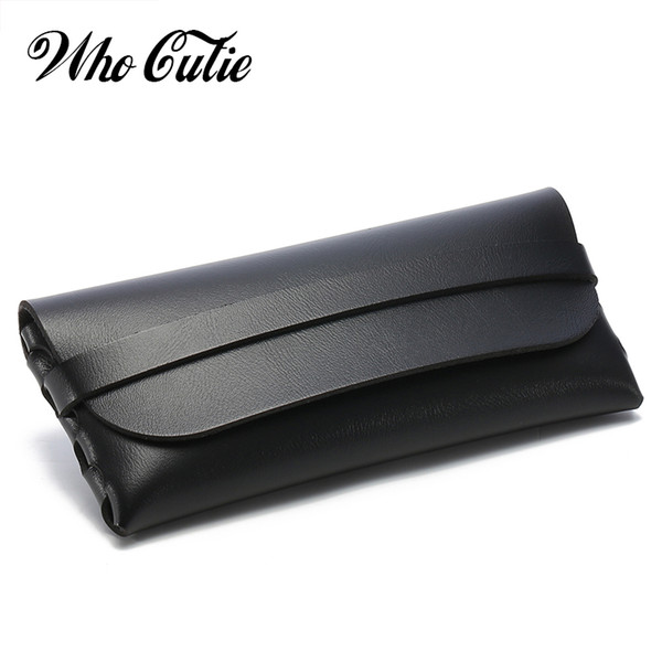 2018 PU Leather Glasses Case Vintage Sunglasses Organizer Eyeglasses Storage Holder Retro Eyewear Box Bag OM726