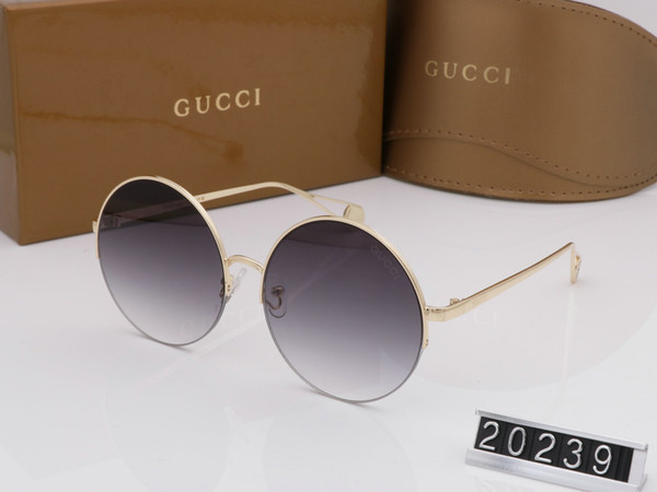 new Popular Sunglasses Women 20239 20226 Square Summer Style Full Frame Top Quality UV Protection Mixed Color Come With Box case