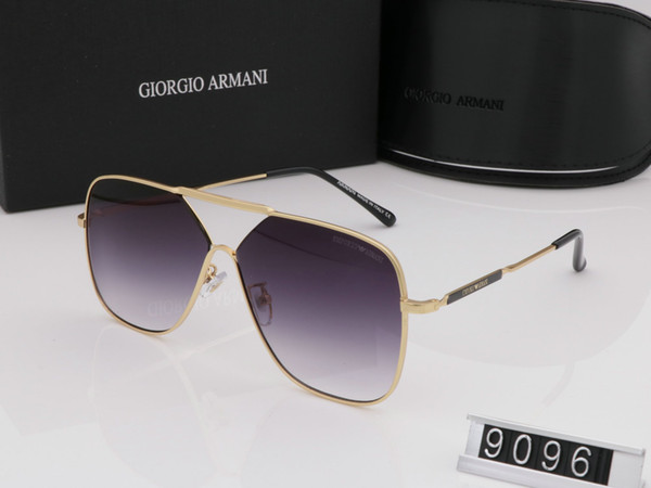 Top Qualtiy New Fashion UV 400 Original Box Protection Gold Chain Tyga Medusa Sunglasses Men/Women Sun Glasses ve 9096 8596 1892