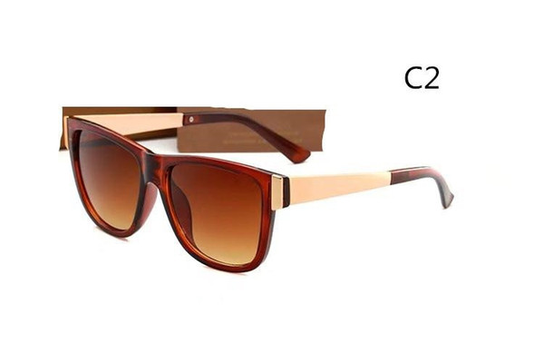 New brand fashion 3817 sunglasses with LOGO women men frame high quality sun glasses lady driving shopping eyewear with box free shipping