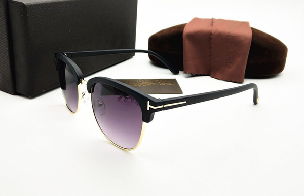 luxury top qualtiy New Fashion 0248 Tom Sunglasses For Man Woman Erika Eyewear ford Brand Sun Glasses with original box case