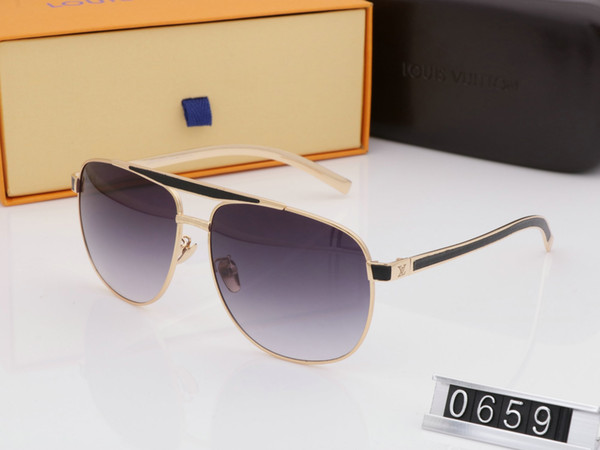 MILLIONAIRE M96006WN Sunglasses full frame Vintage sunglasses for men Shiny Gold Logo Hot sell Gold plated Top 20247 1822 0659